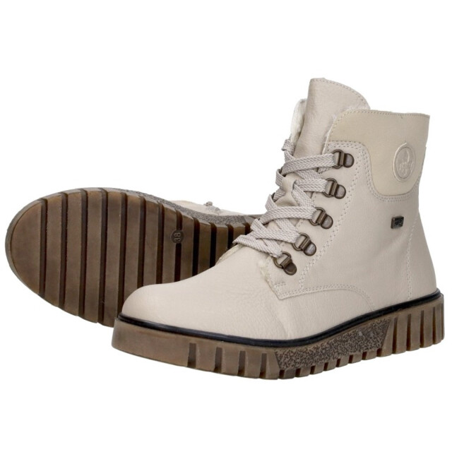 Rieker Beige veterlaars y3433-60 Y3433-60 large