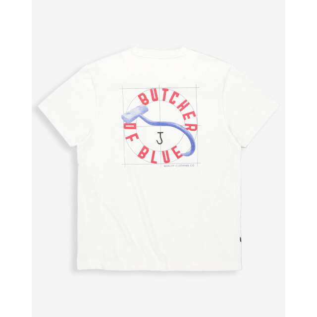 Butcher of Blue T-shirt korte mouw m2614036 vintage Butcher of Blue T-shirt korte mouw M2614036 VINTAGE large
