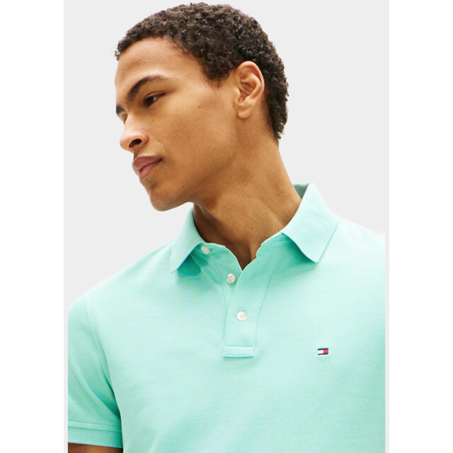 Tommy Hilfiger Polo heren 1985 slim polo mw0mw17771/csr 209486 large