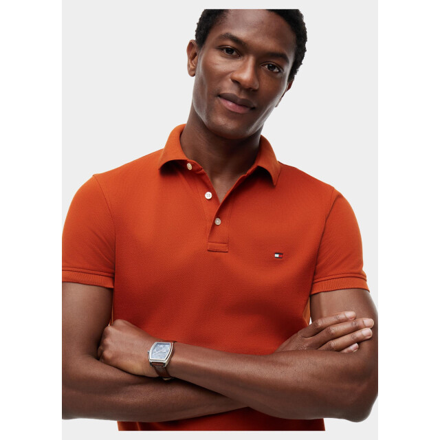 Tommy Hilfiger Polo heren 1985 slim polo mw0mw17771/s0f 209498 large