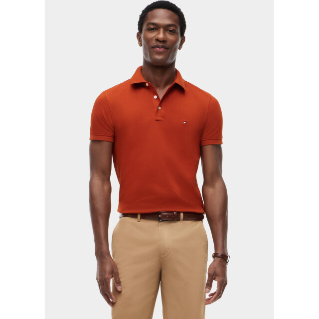 Tommy Hilfiger Polo heren 1985 slim polo mw0mw17771/s0f 209498 large