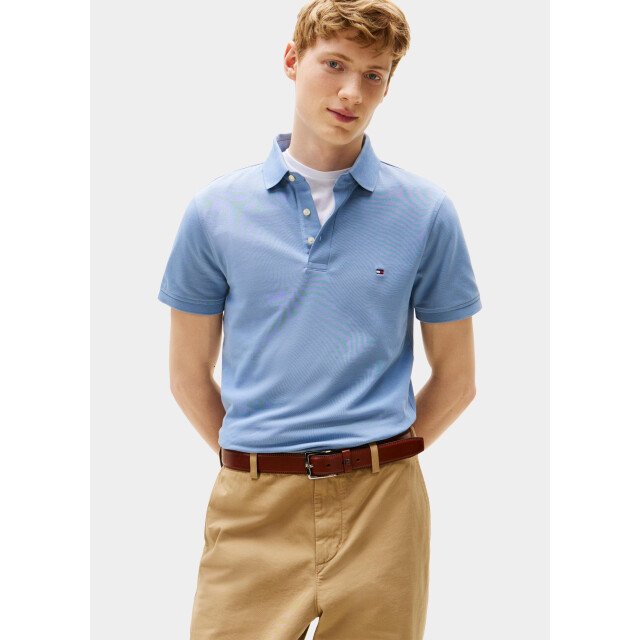 Tommy Hilfiger Polo heren 1985 slim polo mw0mw17771/c2b 209496 large