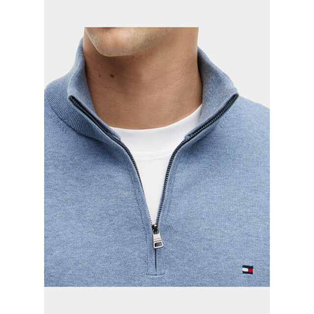 Tommy Hilfiger Half zip essential cotton zip mock mw0mw37331/d0z 209501 large