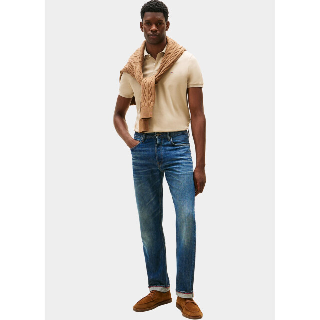 Tommy Hilfiger Polo heren liquid cotton reg seasonal po mw0mw39994/rbt 209494 large