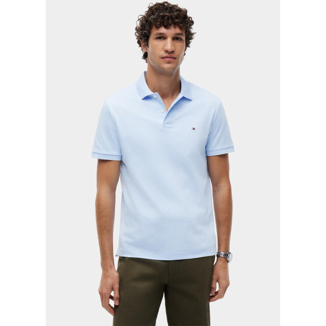 Tommy Hilfiger Polo heren liquid cotton reg seasonal po mw0mw39994/c3q 209493 large