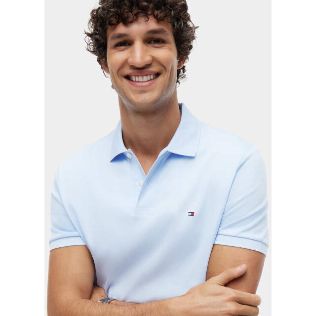 Tommy Hilfiger Polo heren liquid cotton reg seasonal po mw0mw39994/c3q 209493 large