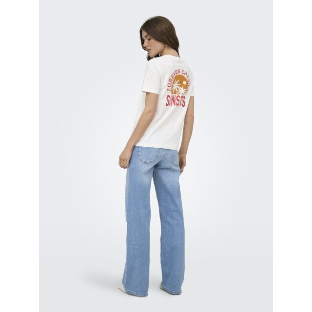 Only Onlfine ss reg tee cs jrs off-white 4339.02.0269 large