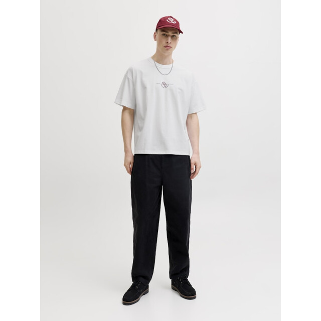 Jack & Jones Jorsanremo typo tee ss crew neck ln off-white 5339.02.0099 large