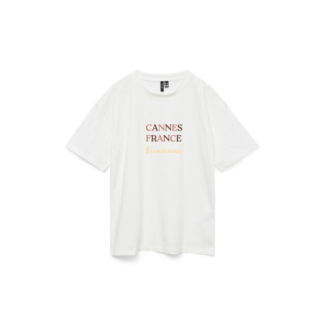 Vero Moda Vmsara mia ss top box jrs ga off-white 4339.02.0261 large