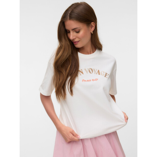 Vero Moda Vmsara mia ss top box jrs ga off-white 4339.02.0249 large