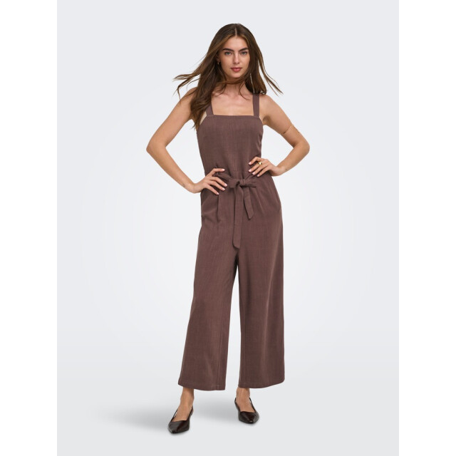 Only Onlsiesta linen bl belt jumpsuit pnt - 4199.70.0004 large