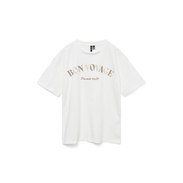 Vero Moda Vmsara mia ss top box jrs ga off-white 4339.02.0249 large