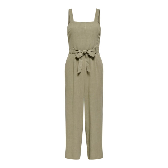 Only Onlsiesta linen bl belt jumpsuit pnt army 4199.26.0003 large
