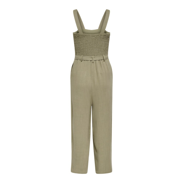 Only Onlsiesta linen bl belt jumpsuit pnt army 4199.26.0003 large