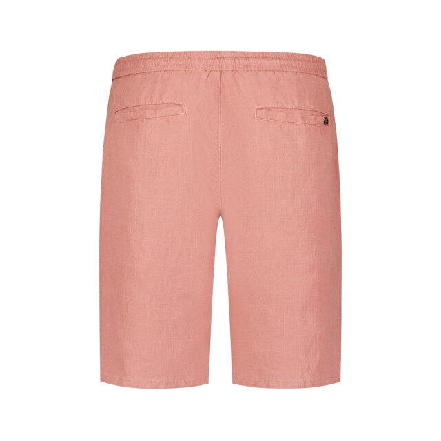 No Excess Short chino with linen, garment dyed oud 5159.63.0001 large