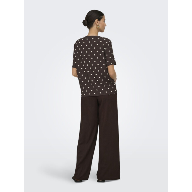 Jacqueline de Yong Jdydebbie ss v neck top jrs dia dessin 4382.79.0094 large