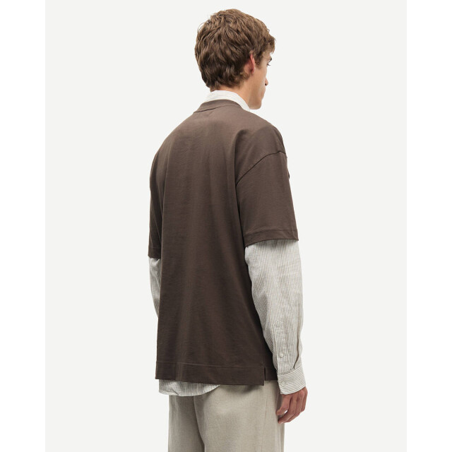 Samsoe & Samsoe T-shirt korte mouw m22300126 Samsøe Samsøe T-shirt korte mouw M22300126 JOEL large