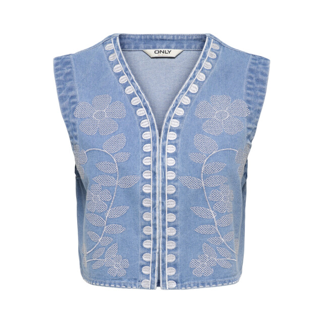 Only Onlnoella emb dnm waistcoat siji 15375517 large