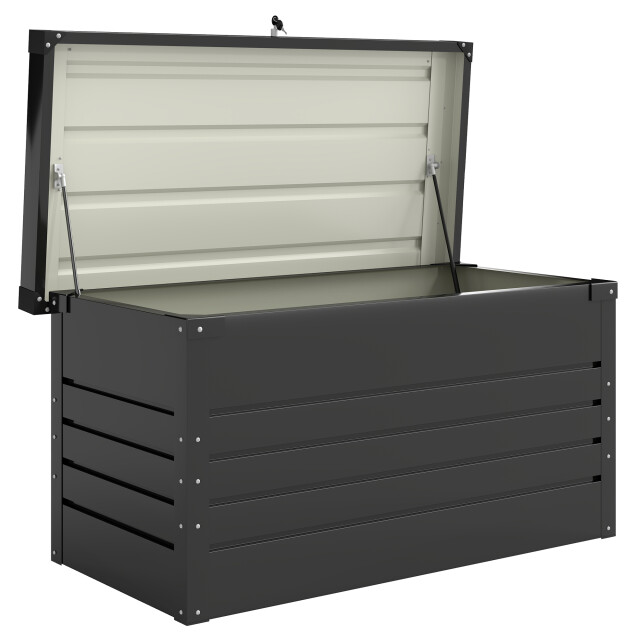 Westmann 4goodz kussenbox metaal 350l opbergbox tuin waterdicht en afsluitbaar - 3638244 large