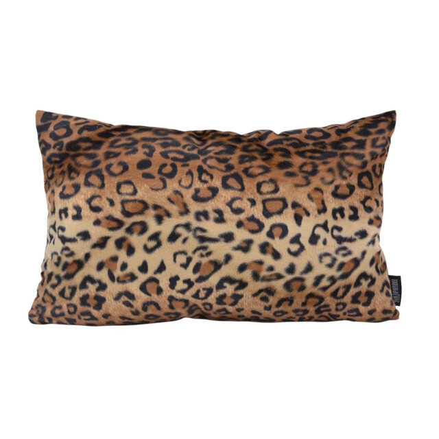 Gek op kussens! Sierkussen furry leopard | | polyester 3614331 large