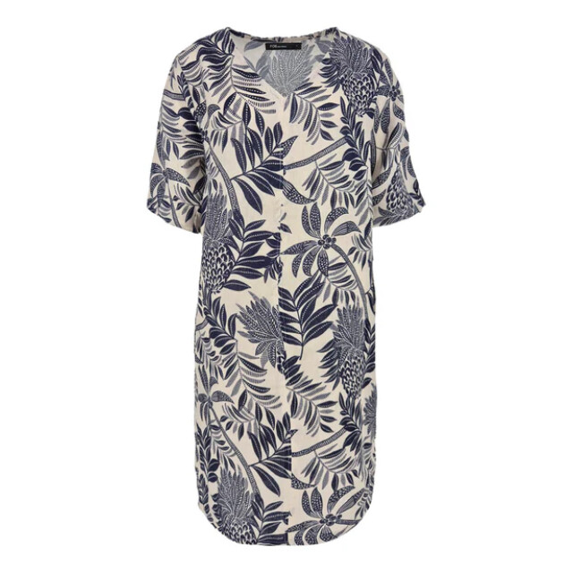 FOS Amsterdam -jurk linde pineapple-navy-1956 1956 large