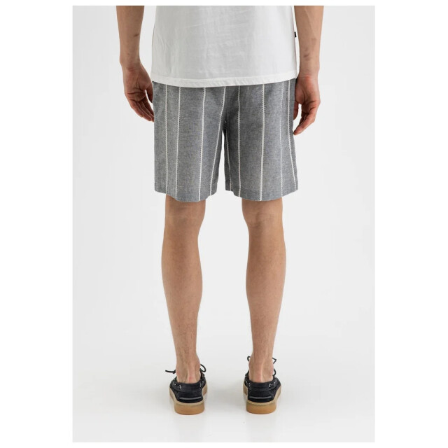 Butcher of Blue Quinn linen short alaska blue M2611046-890 large