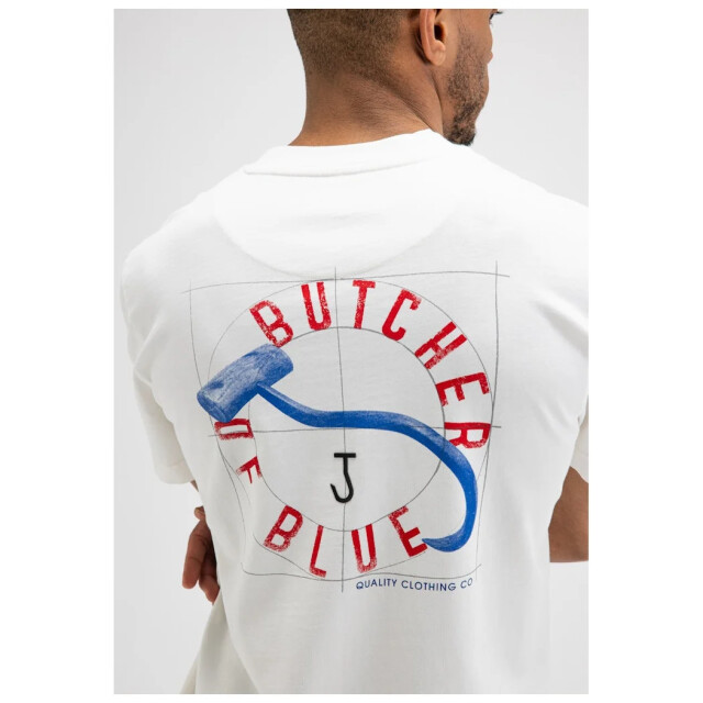 Butcher of Blue Vintage hook loose tee titan white M2614036-112 large