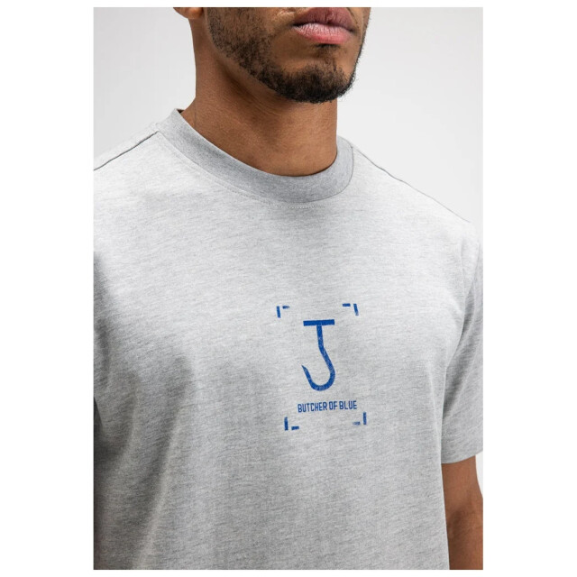 Butcher of Blue Manifest loose tee grey melange M2614037-133 large