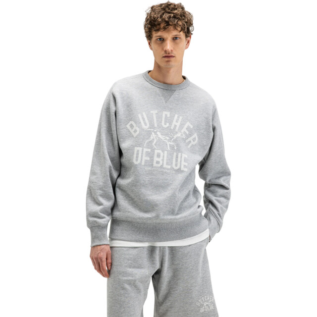 Butcher of Blue Ben art crew grey melange M2614065-133 large