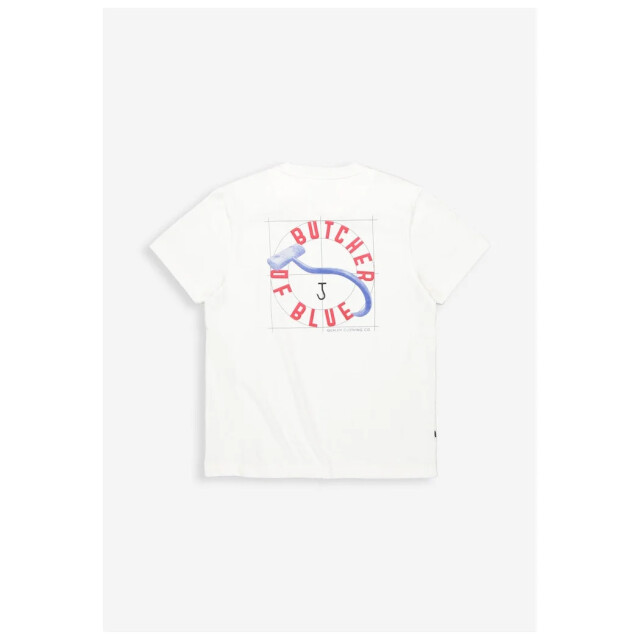 Butcher of Blue Vintage hook loose tee titan white M2614036-112 large