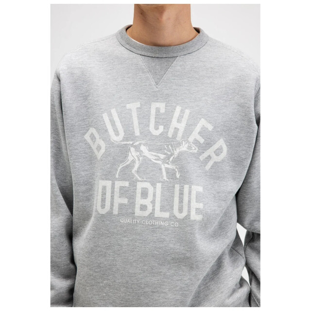 Butcher of Blue Ben art crew grey melange M2614065-133 large