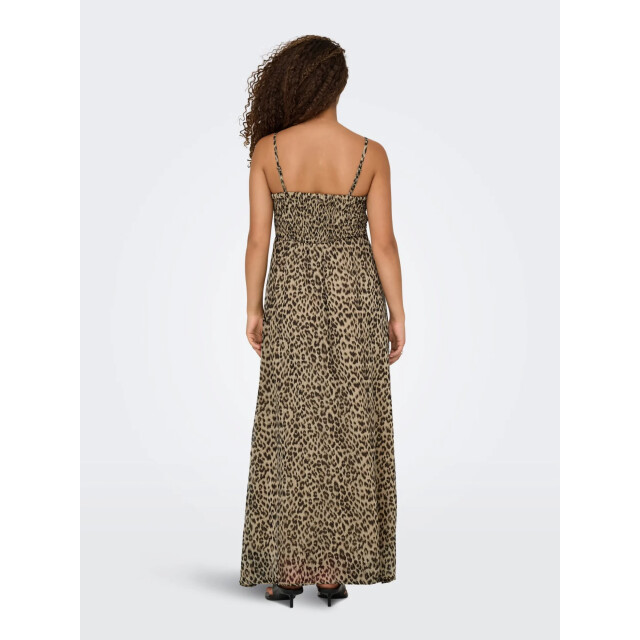 Only Onlelena vikki strap ank dress noos wvn black/leo 15352634-177911002 large
