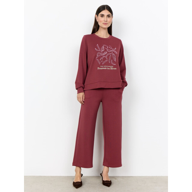 Soyaconcept Sc-banu 317 oxbloodred sweater SC-Banu 317 Oxbloodred sweater large