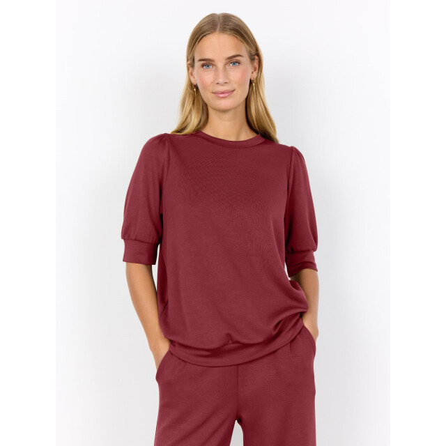 Soyaconcept Sc-banu 83 oxblood red shirt SC-Banu 83 Oxblood red shirt large