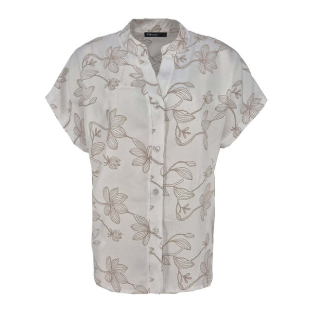 FOS Amsterdam Fos 7725 blouse katie bloem slinger puf off-white 7725 large