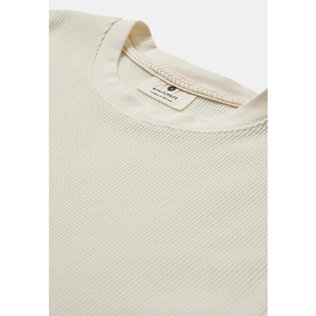Anerkjendt 901754 akkikki s/s waffle tee tofu 901754 large