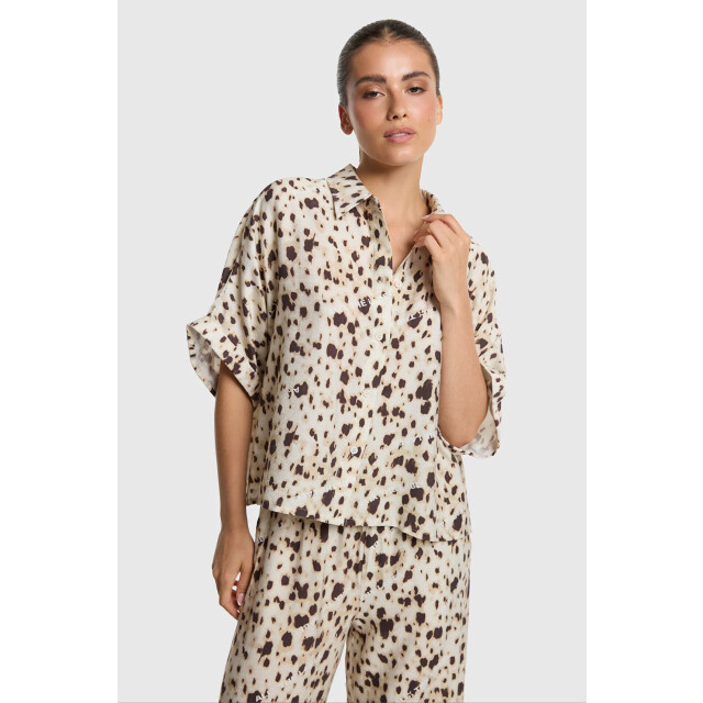 Alix The Label Animal oversized blouse - Animal oversized blouse - Alix The Label large