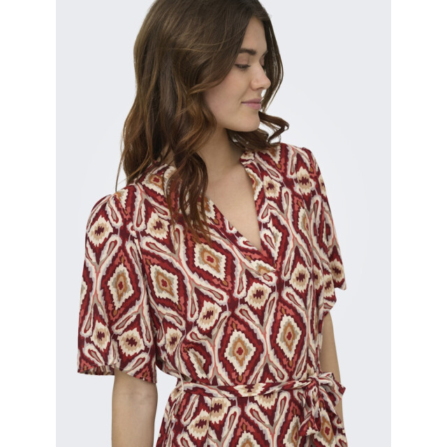 Only Onlantonia mikasi ss short dress wvn dessin 4409.49.0002 large