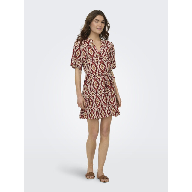 Only Onlantonia mikasi ss short dress wvn dessin 4409.49.0002 large