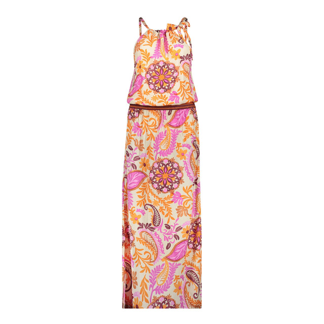 Geisha 67417-20 250 dress orange/pink/sand 67417-20 250 large