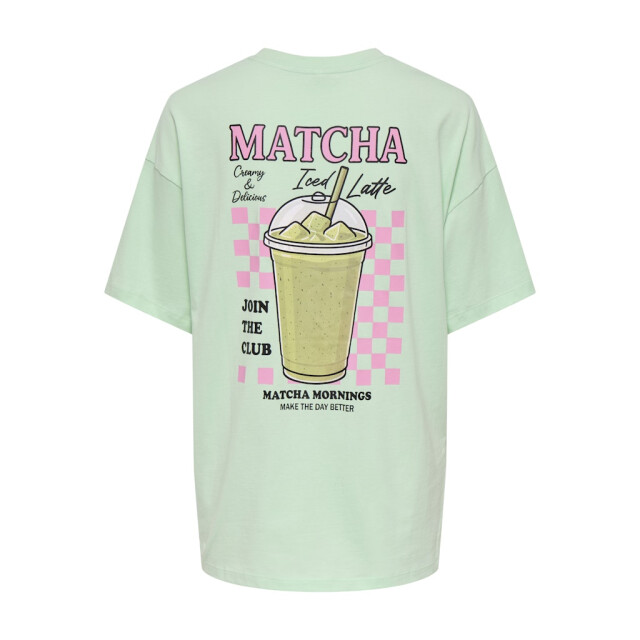 Only Onlrita ss printed tee cs jrs mint 4339.21.0030 large