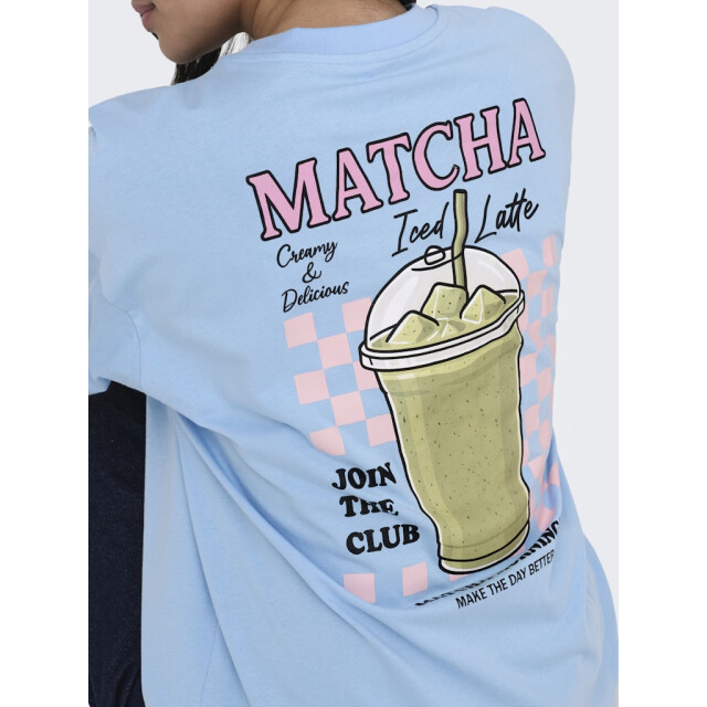 Only Onlrita ss printed tee cs jrs licht 4339.31.0012 large