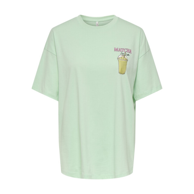 Only Onlrita ss printed tee cs jrs mint 4339.21.0030 large