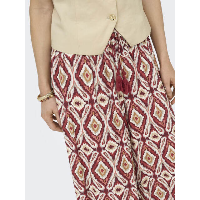 Only Onlgini mikasi wide pull up pant wvn dessin 4109.49.0006 large
