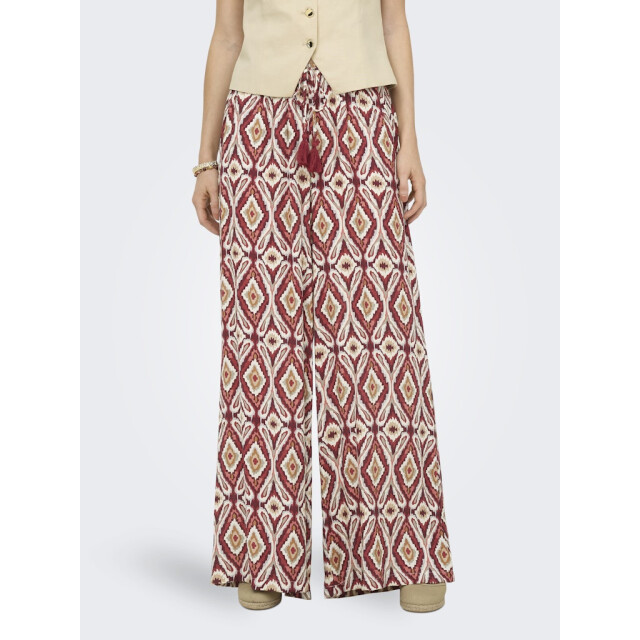 Only Onlgini mikasi wide pull up pant wvn dessin 4109.49.0006 large