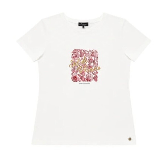 Elvira Collections T-shirt verano off-white 4339.02.0204 large