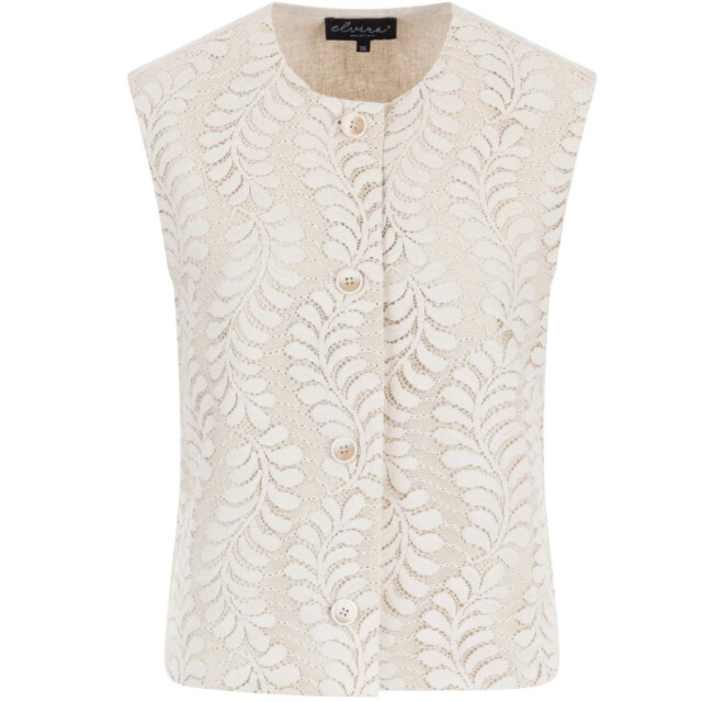 Elvira Collections Gilet amelia beige 4259.05.0001 large