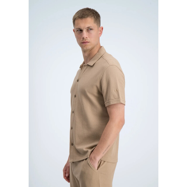Gabbiano Polo, korte mouw met waffel structuur - 5369.70.0008 large