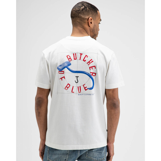 Butcher of Blue T-shirt korte mouw m2614036 vintage Butcher of Blue T-shirt korte mouw M2614036 VINTAGE large