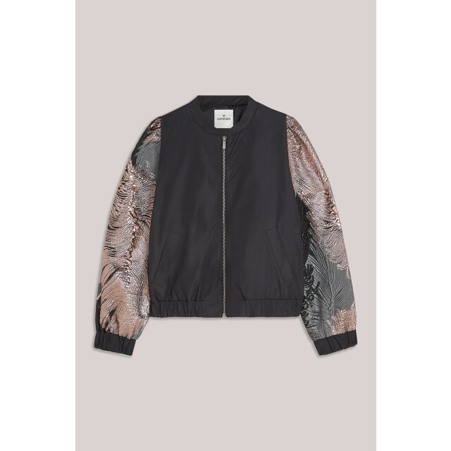 Summum Bomber jacket leaves Bomber jacket leaves large